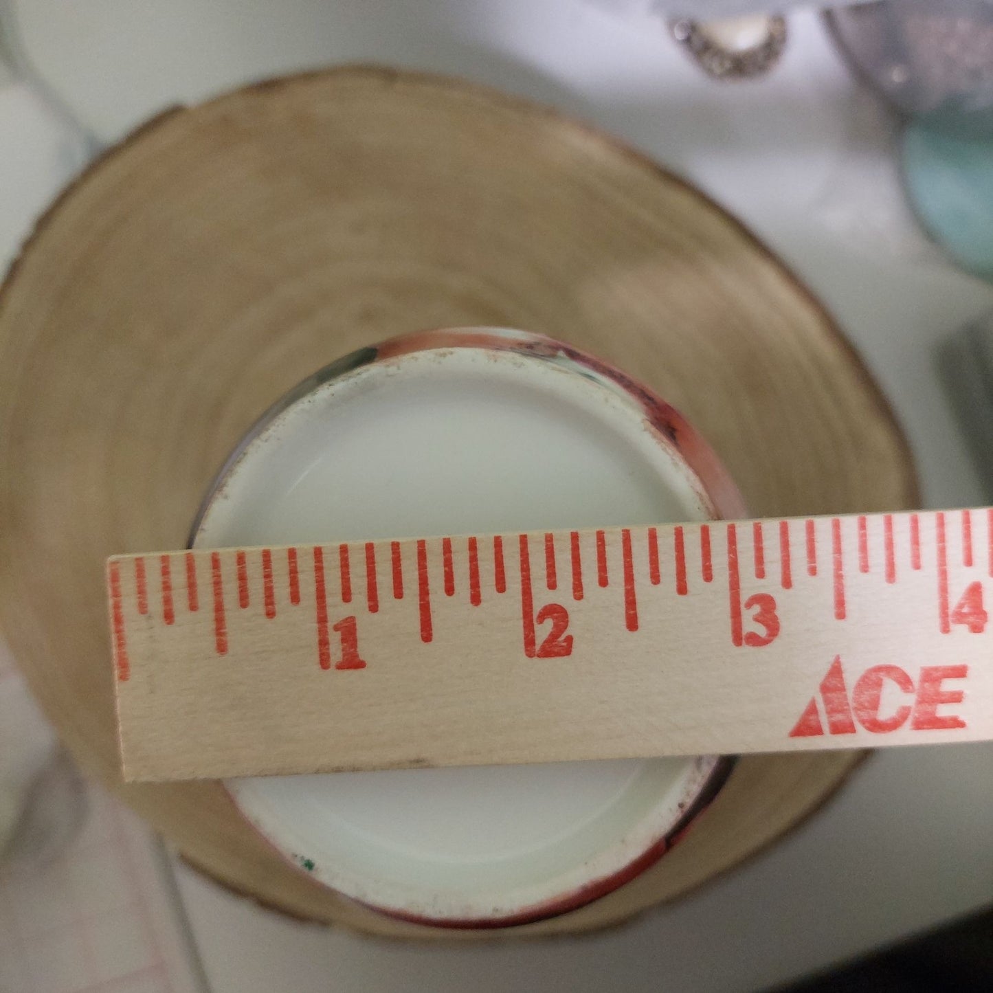 Vintage Hand-Painted Z.S. & Co. Bavaria Porcelain Vase~Pink/Red Poppies Design