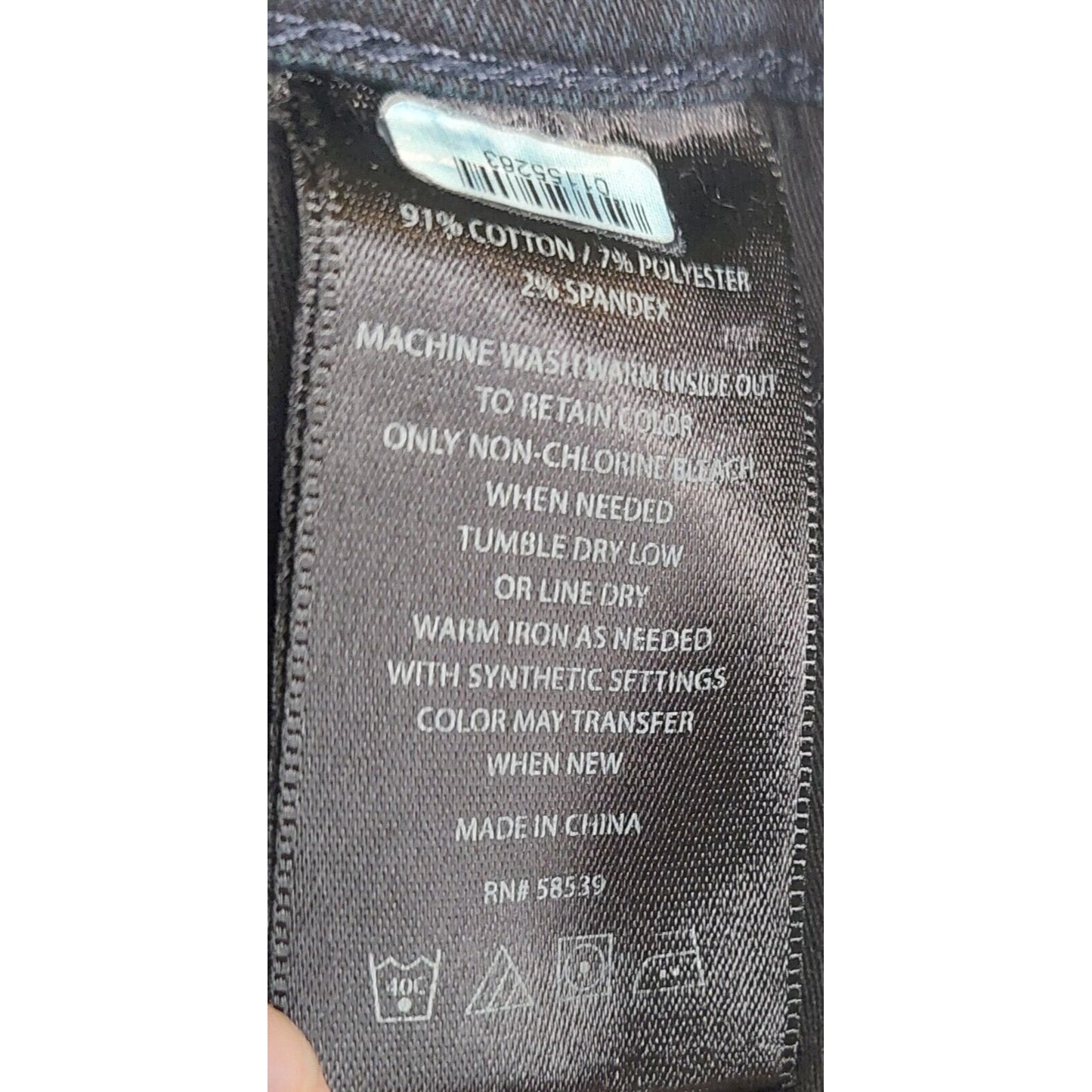 KUT From the Kloth Jeans Womens Size 12 Skinny Ankle Mid Rise Stretch Dark Denim