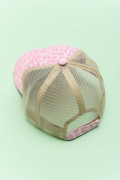 PREMIUM DISTRESS MESH BACK BASEBALL CAP | 40HW700: TURQ