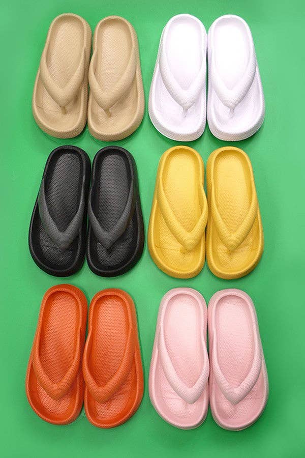 NON SLIP EVA COMFY CLOUD SLIDES SLIPPERS