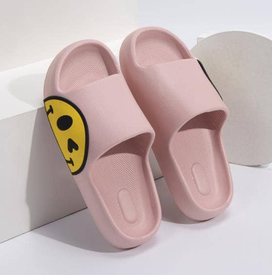 NON SLIP EVA COMFY HAPPY CLOUD SLIDES SLIPPERS