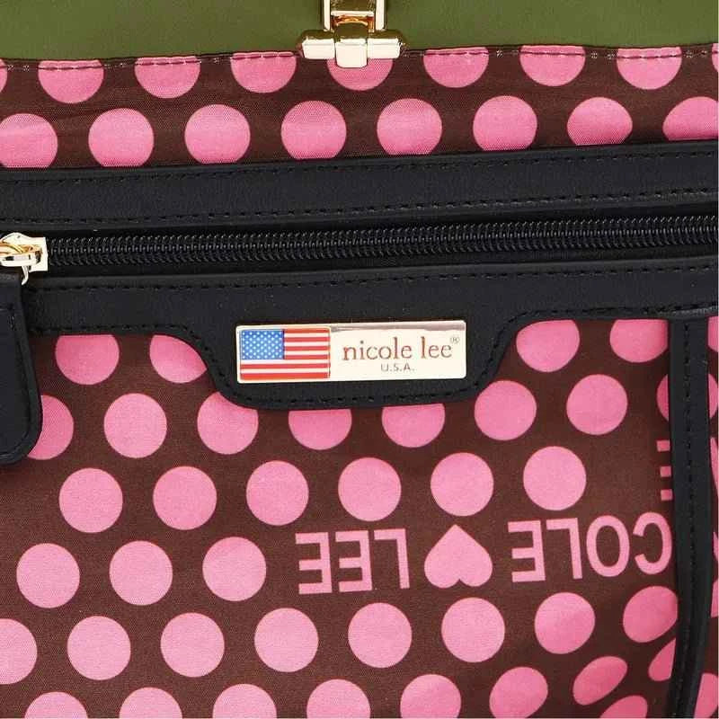 Flower Pattern Adjustable Strap Backpack Bag