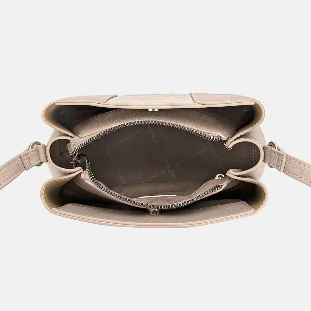 Women's PU Leather Crossbody Bag by David Jones