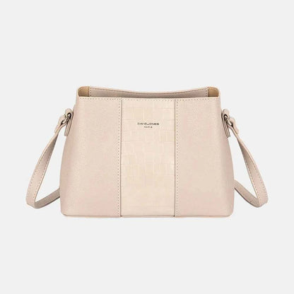 Women's PU Leather Crossbody Bag by David Jones