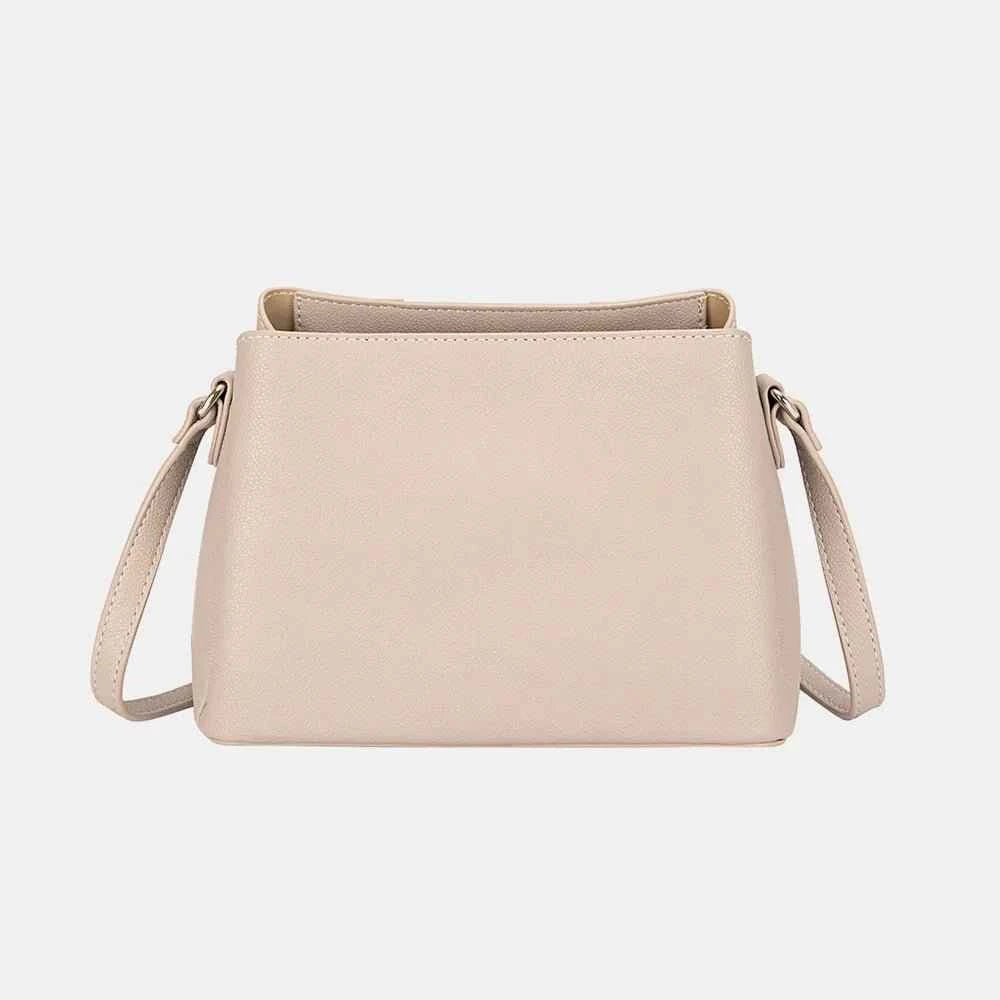 Women's PU Leather Crossbody Bag by David Jones