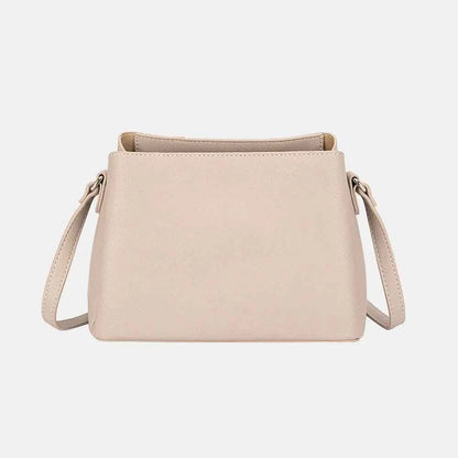 Women's PU Leather Crossbody Bag by David Jones