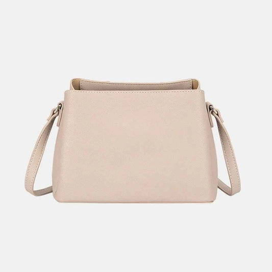 Women's PU Leather Crossbody Bag by David Jones